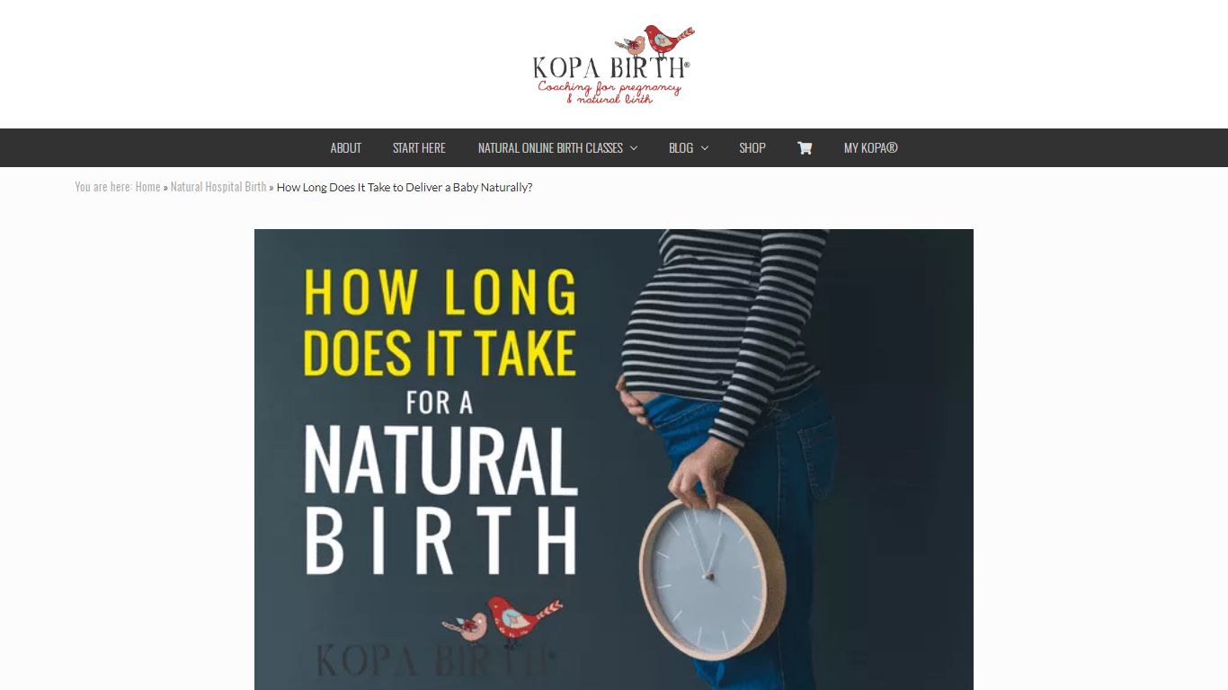 How Long Does It Take to Deliver a Baby? | Kopa Birth